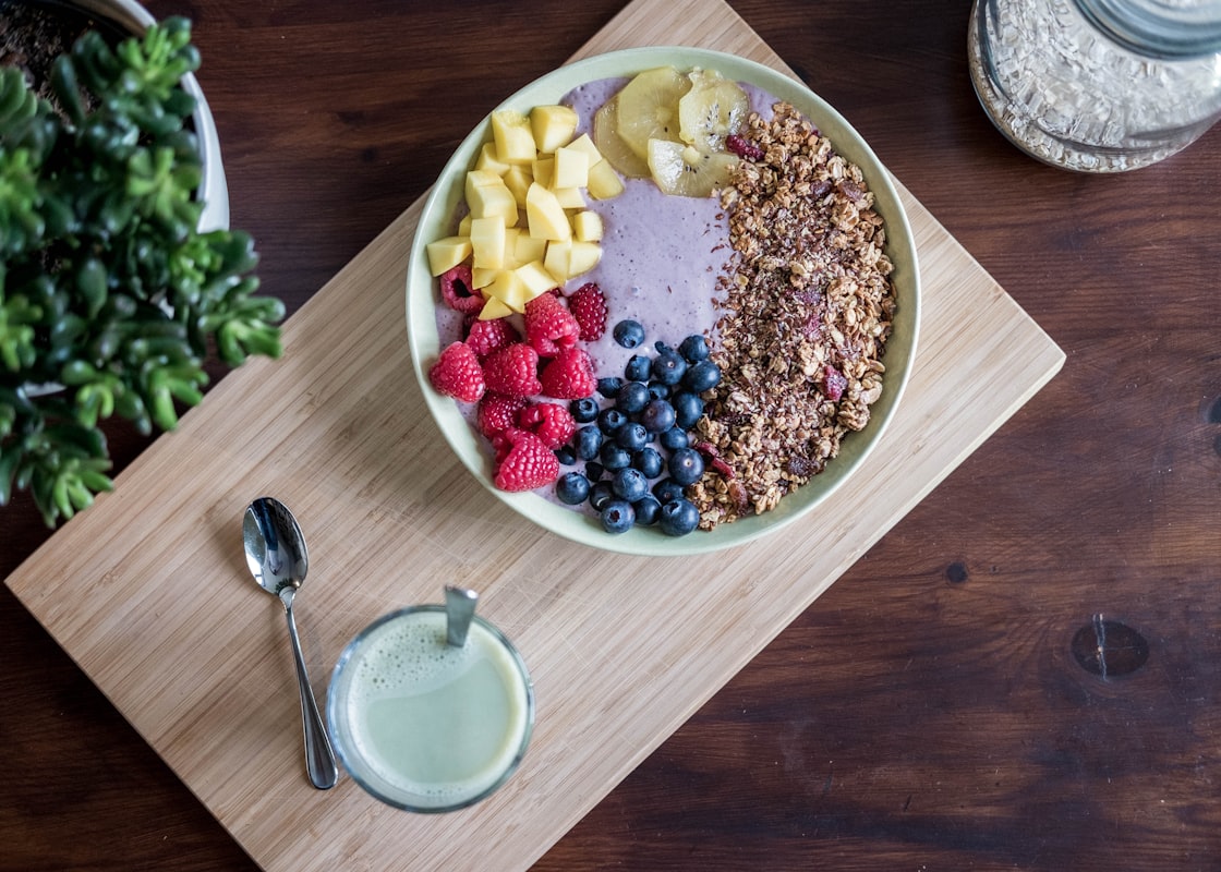 Petit-déjeuner nutritif équilibré